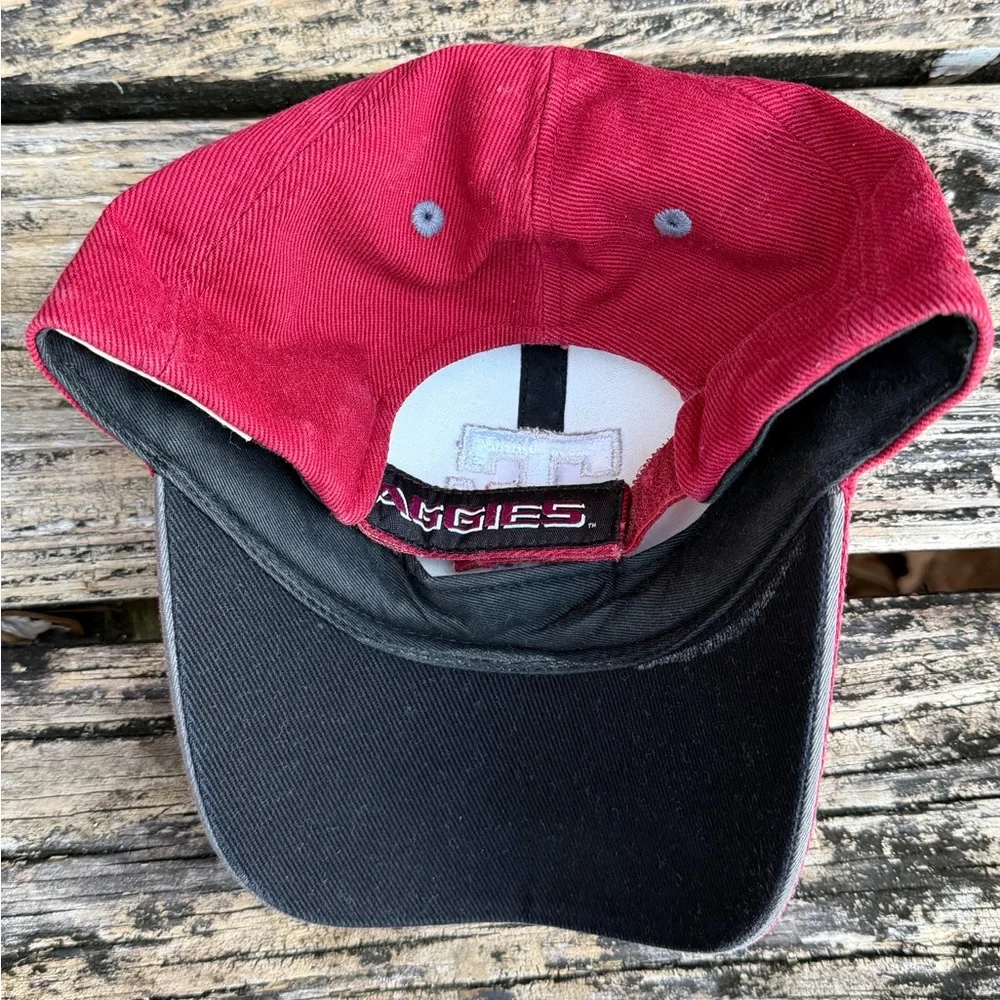 Captivating Headgear Homecoming Collection Red Texas A&M Aggies Strapback Cap T2